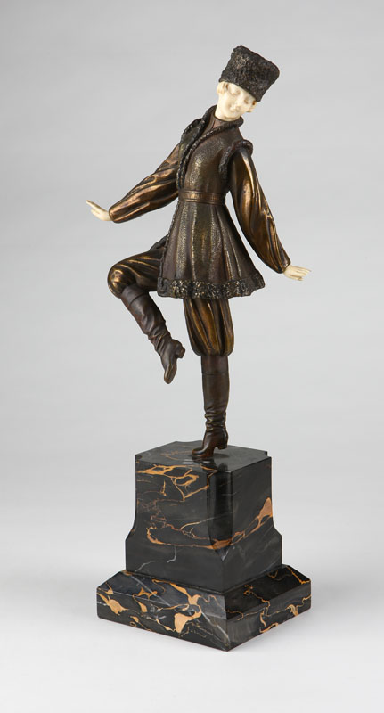 After Demetre H. Chiparus patinated