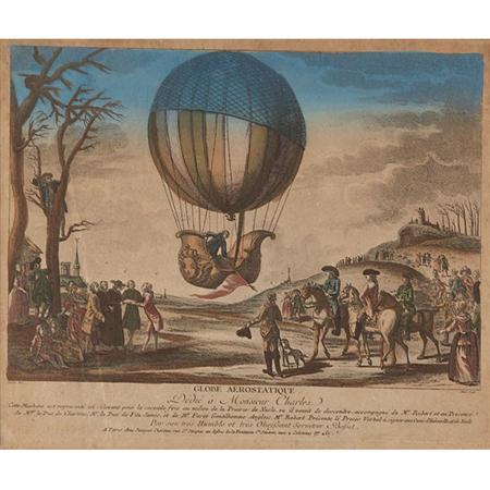 After Desrais GLOBE AEROSTATIQUE 