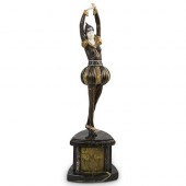 AFTER D.H CHIPARUS BRONZE SCUL