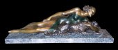 AFTER DOMMISSE, ART DECO BRONZ