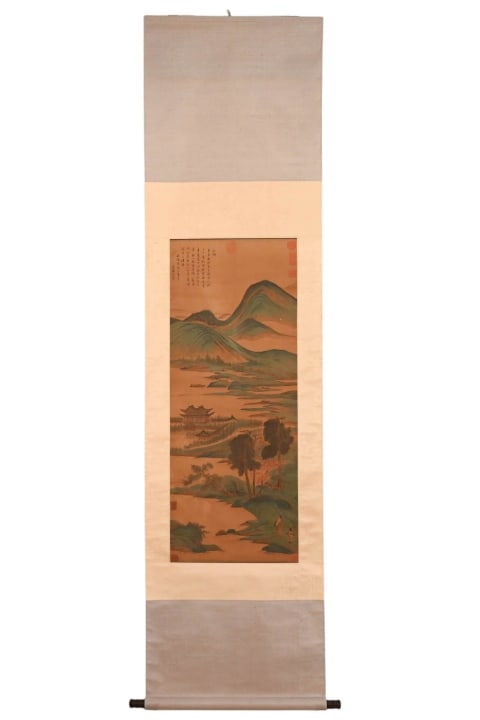 AFTER DONG BANGDA CHINESE SCROLL