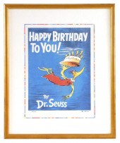 +AFTER DR. SEUSS LITHOGRAPH, "