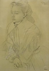 AFTER EDGAR DEGAS, PORTRAIT OF