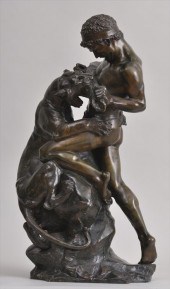 AFTER EDOUARD DROUOT: "MAN AGA