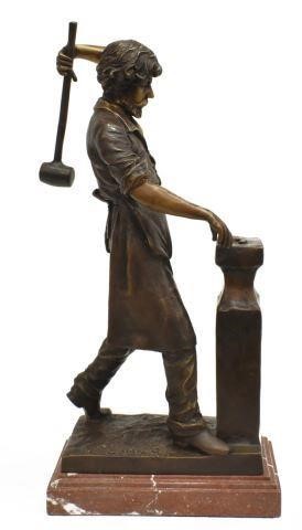 AFTER EDOUARD LORMIER BLACKSMITH
