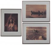 AFTER EDWARD CURTIS THREE OFFS