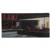 AFTER EDWARD HOPPER. "NIGHTHAW