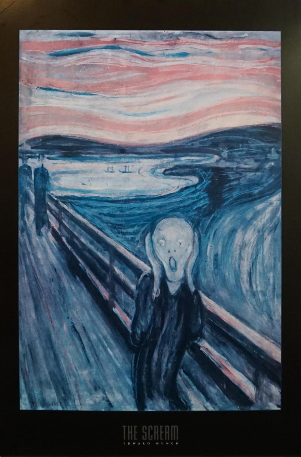 AFTER EDWARD MUNCH, THE SCREAM,