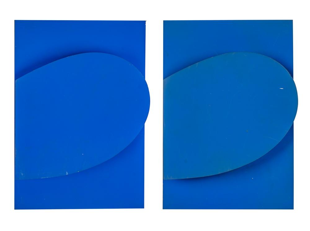 AFTER ELLSWORTH KELLY: "BLUE ON
