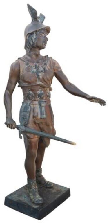 AFTER EMIL EPPLE LIFE-SIZE BRONZE