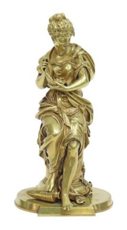 AFTER EMILE BRUCHON (D.1895) GILT