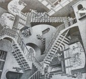 AFTER ESCHER, SURREALIST SCENE