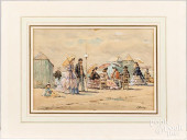 AFTER EUGENE LOUIS BOUDIN, WAT