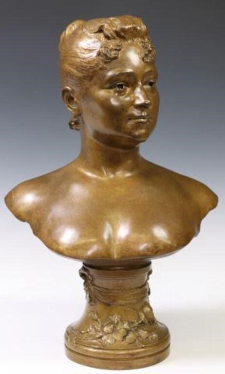 AFTER EUGENE MARIOTON (D.1933) BUST