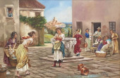 AFTER EUGENE VON BLAAS (1843-1