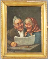 AFTER EUGENIO ZAMPIGHI OIL ON