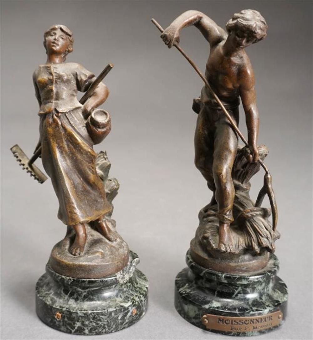 AFTER F. MOREAU, MOISSONNEUR, TWO