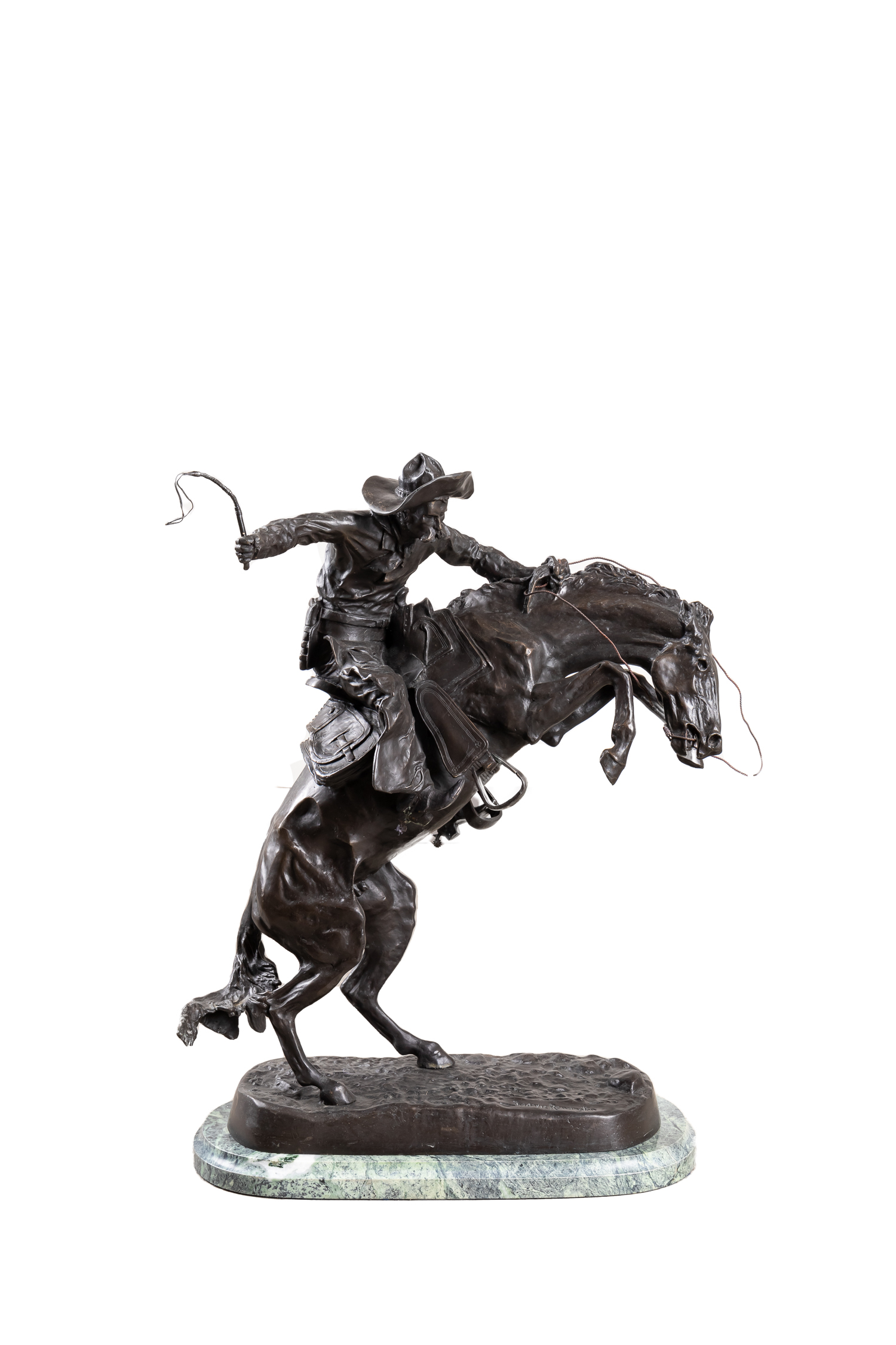 AFTER F. REMINGTON, THE BRONCO