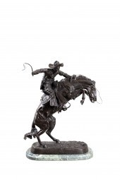 AFTER F. REMINGTON, THE BRONCO