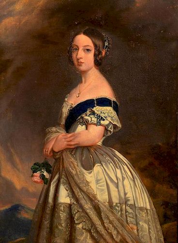 AFTER F. WINTERHALTER, QUEEN