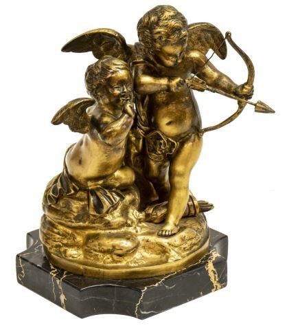 AFTER FALCONET FRENCH GILT BRONZE