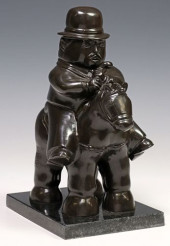 AFTER FERNANDO BOTERO BRONZE S