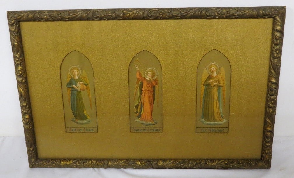 AFTER FRA ANGELICO GILT FRAMED