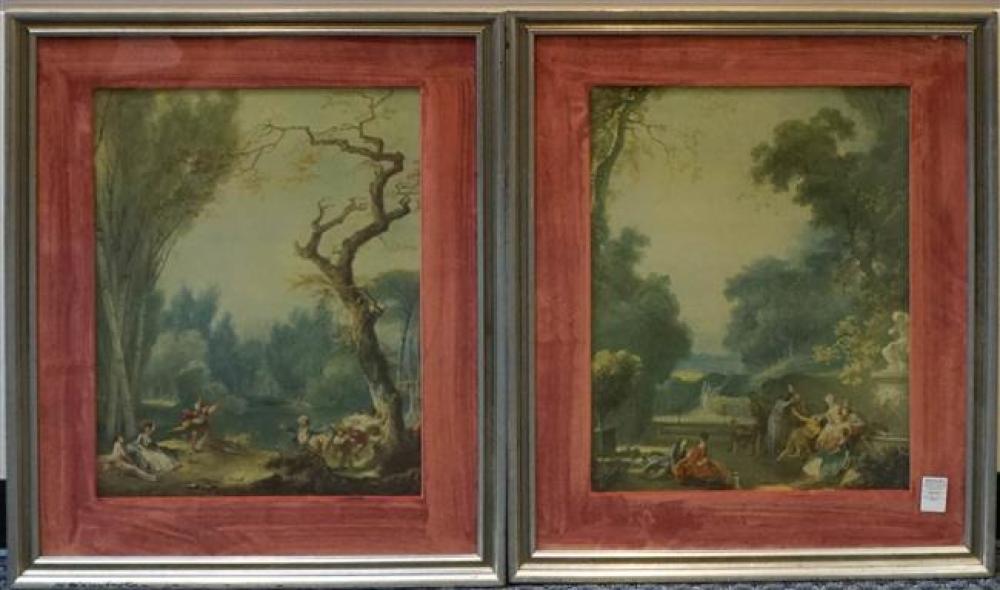 AFTER FRAGONARD, PEOPLE AT PLAY,
