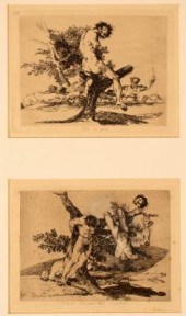 After Francesco Goya/a pair fr