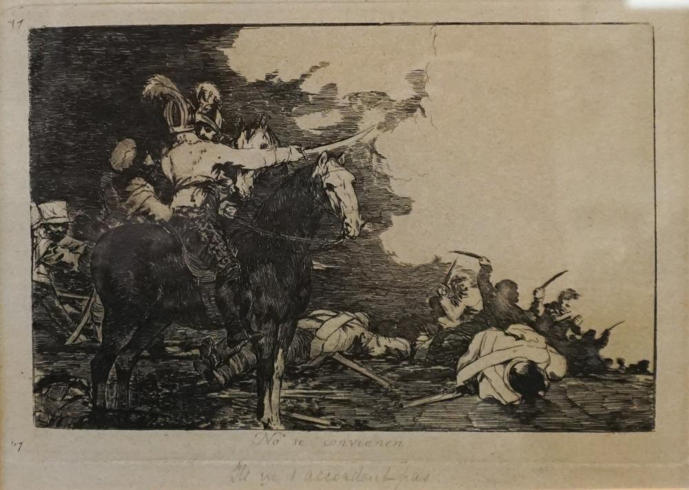 AFTER FRANCISCO GOYA, "NO SE