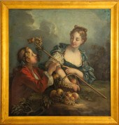AFTER FRANCOIS BOUCHER "ESCENA