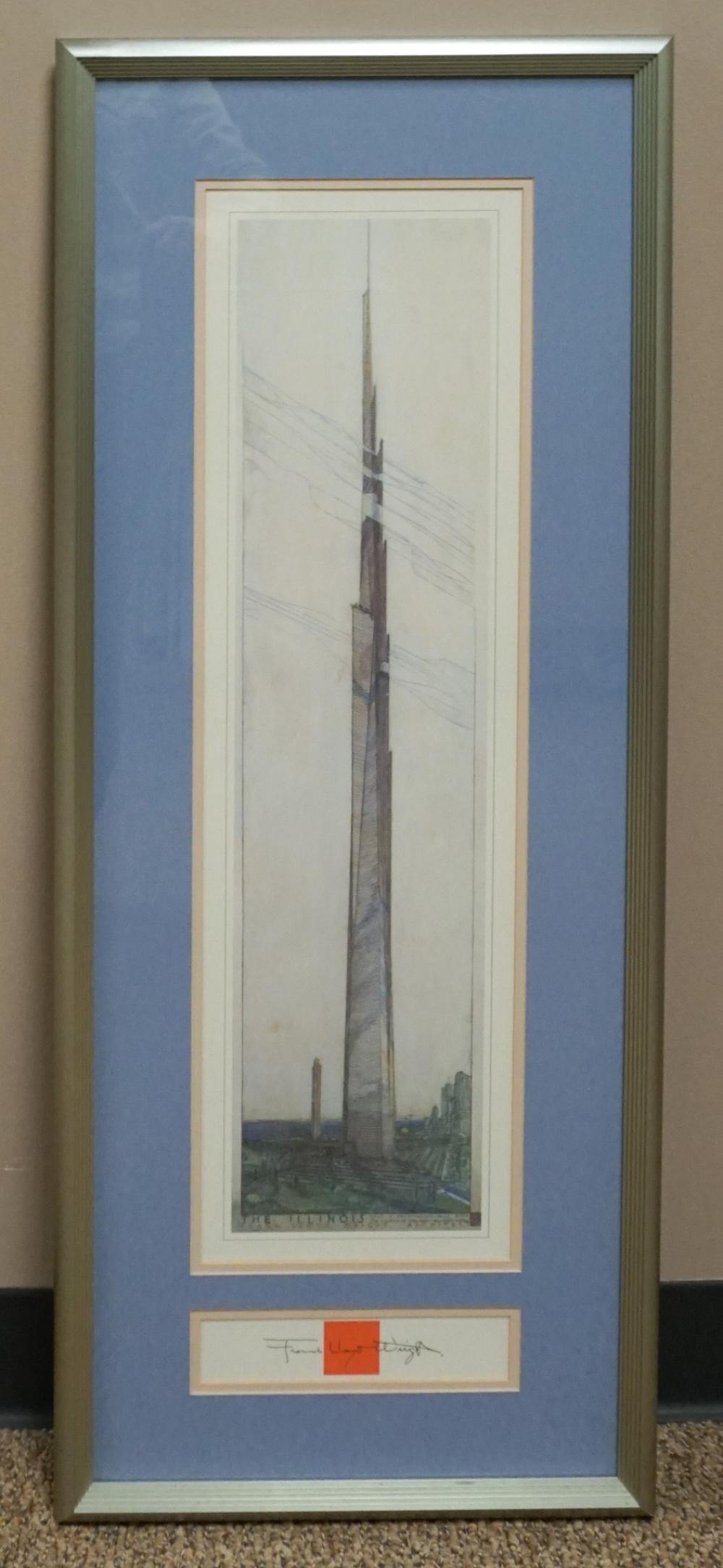 AFTER FRANK LLOYD WRIGHT, DESIGN OF
