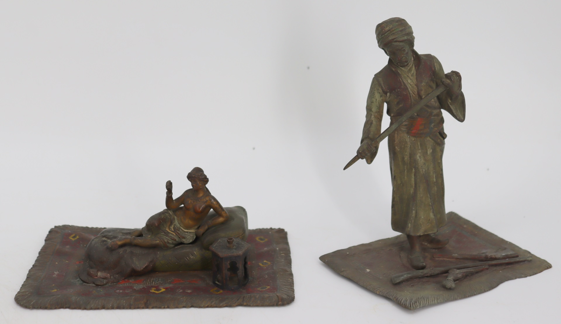 AFTER FRANZ BERGMAN COLD PAINTED