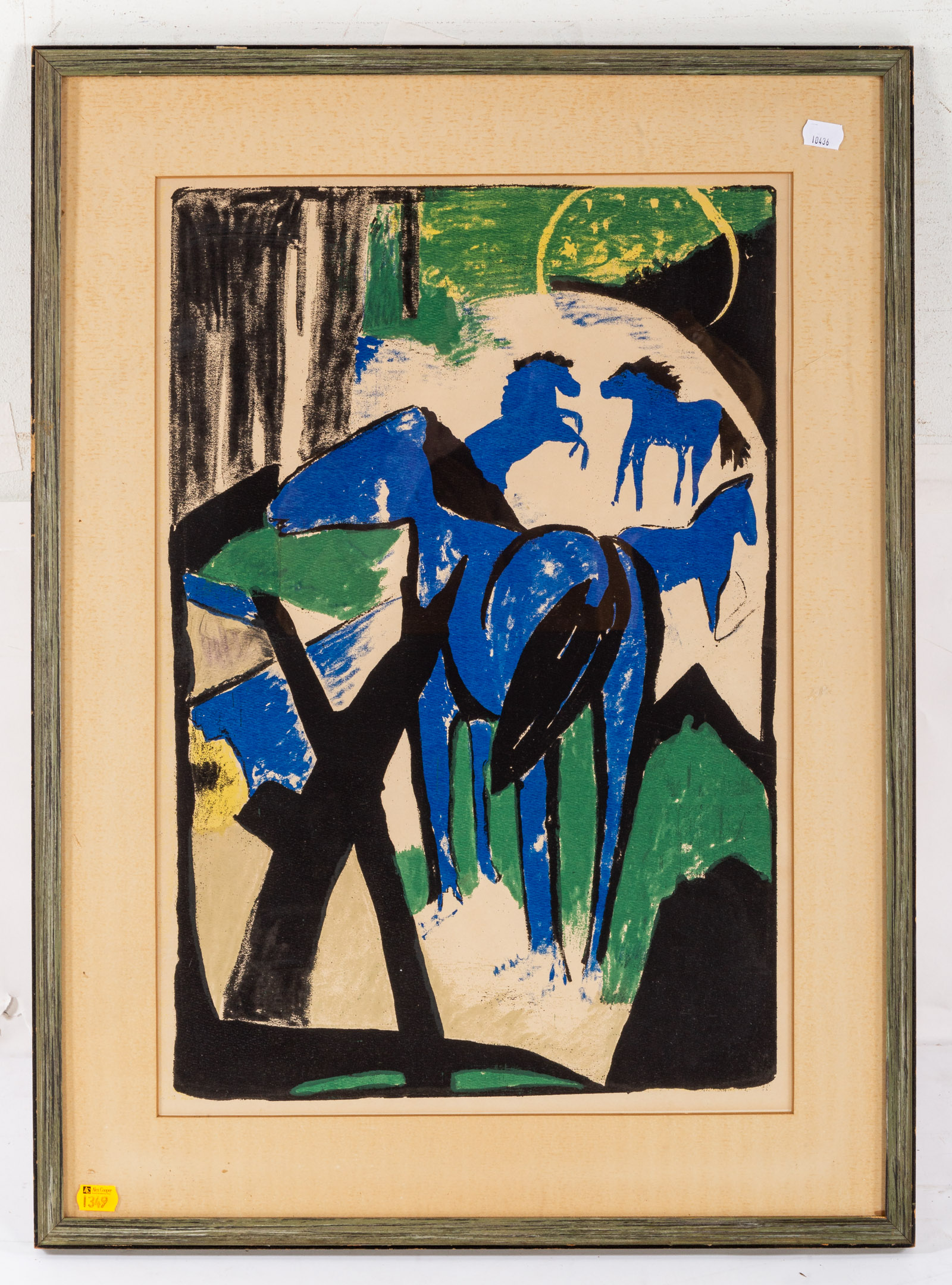 AFTER FRANZ MARC. "THE MOTHER