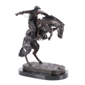 AFTER FREDERIC REMINGTON, BRON