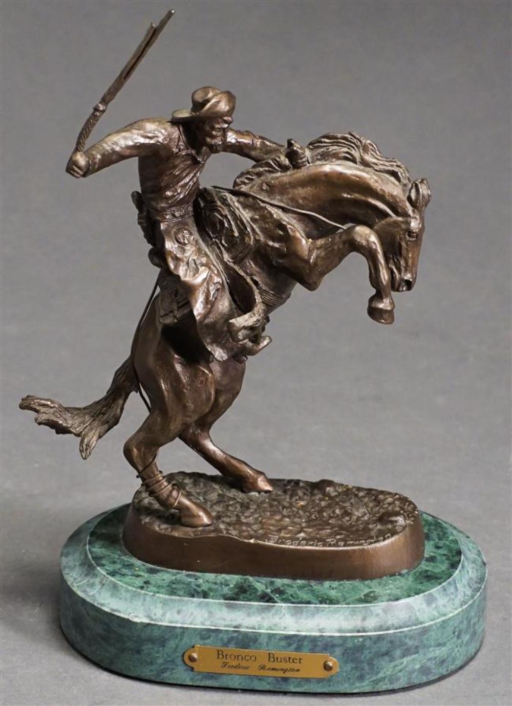 AFTER FREDERIC REMINGTON, BRONCO