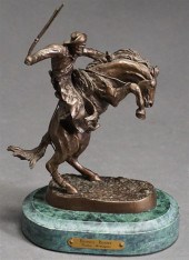 AFTER FREDERIC REMINGTON, BRON
