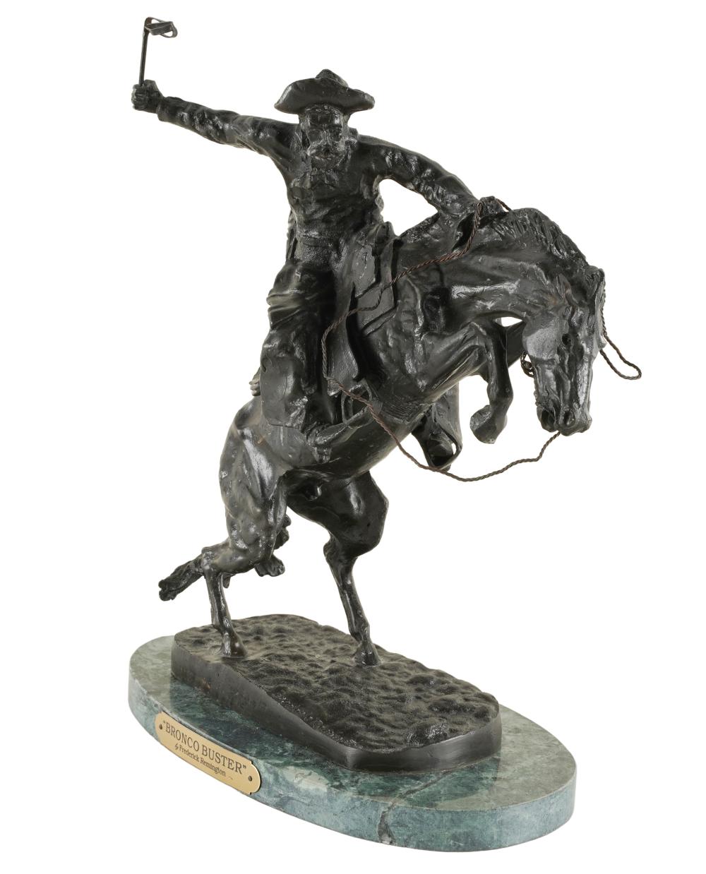 AFTER FREDERIC REMINGTON: BRONCO