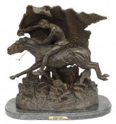 AFTER FREDERIC REMINGTON BRONZ