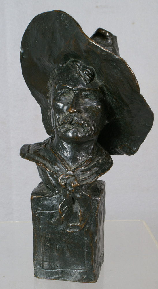 After Frederic Remington, bronze
