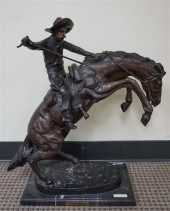 AFTER FREDERIC REMINGTON, BUCK