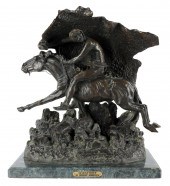 AFTER FREDERIC REMINGTON: "HOR