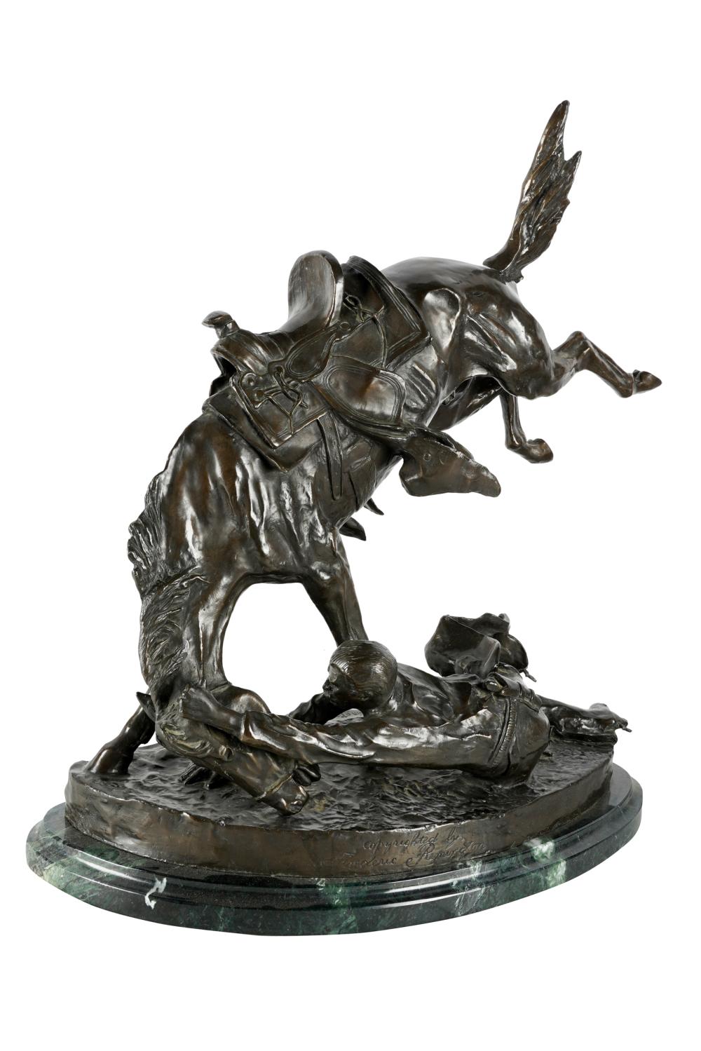 AFTER FREDERIC REMINGTON: "THE