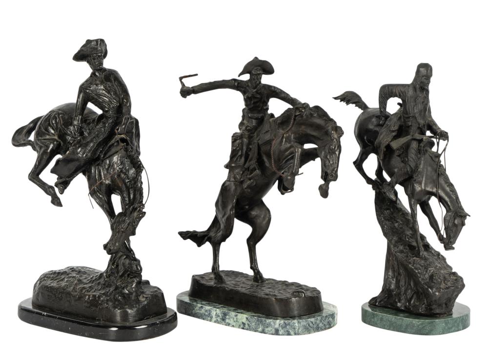 AFTER FREDERIC REMINGTON: THREE
