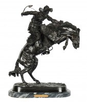 AFTER FREDRIC REMINGTON: BRONC