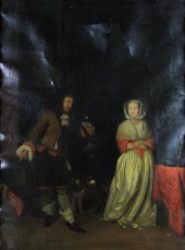 AFTER GABRIEL METSU (DUTCH 19T