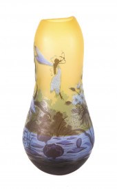 AFTER GALLE, CAMEO ART GLASS D