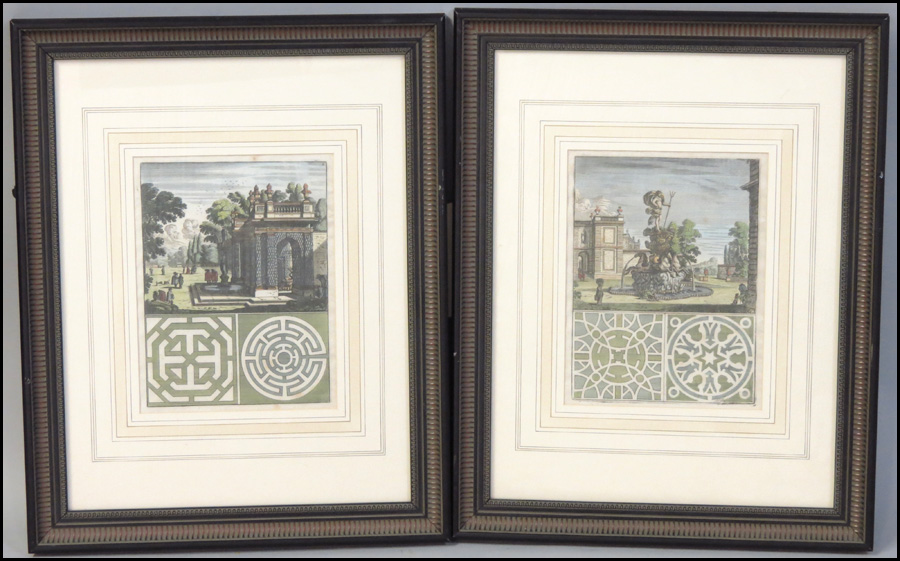 AFTER GEORG ANDREAS BOCKLER 2 WORKS