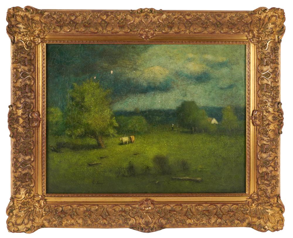 AFTER GEORGE INNESS: LANDSCAPE WITH