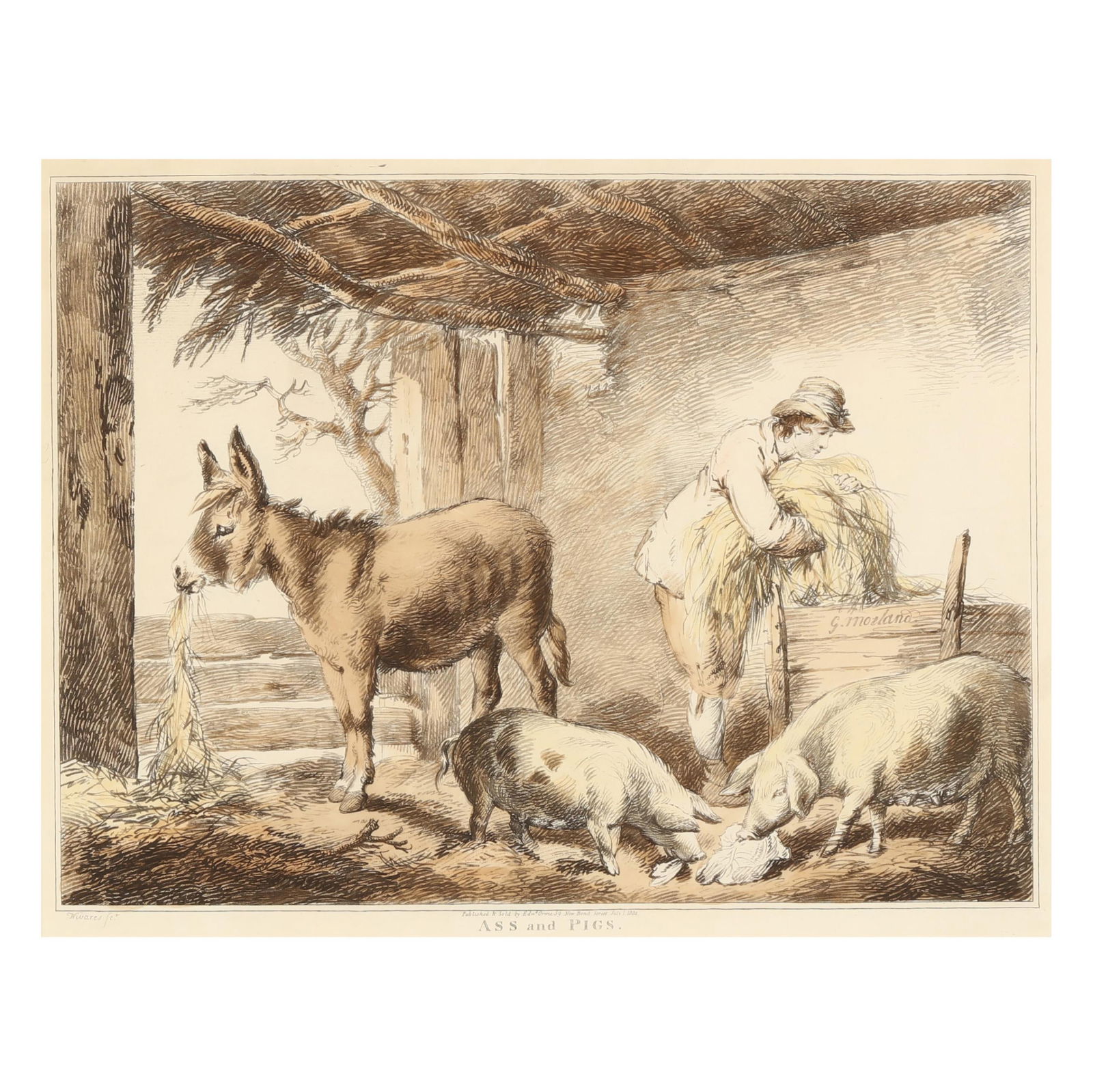 AFTER GEORGE MORLAND  (ENGLISH,